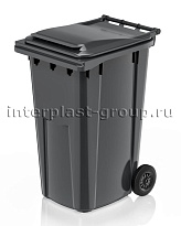 Контейнер для мусора 240 л серый облегченный 240 серый в Челябинске