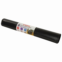 Мешки для мусора 240 л, черные, в рулоне 5 шт., ПВД 80 мкм, 1400х900 мм, LAIMA, 605339 в Челябинске