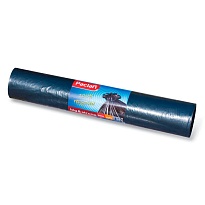 Мешки для мусора 240 л, черные, в рулоне 20 шт., ПВД 35 мкм, 1400х900 мм, PACLAN Big&Strong, 600823 в Челябинске