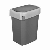 Контейнер для мусора Smart Bin 10 л (серый) 10 серый в Челябинске