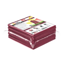 Мешки для мусора 160 л, бордовые, в пачке 10 шт., ПВД, 40 мкм, 900х1100 мм, i-Bag в Челябинске